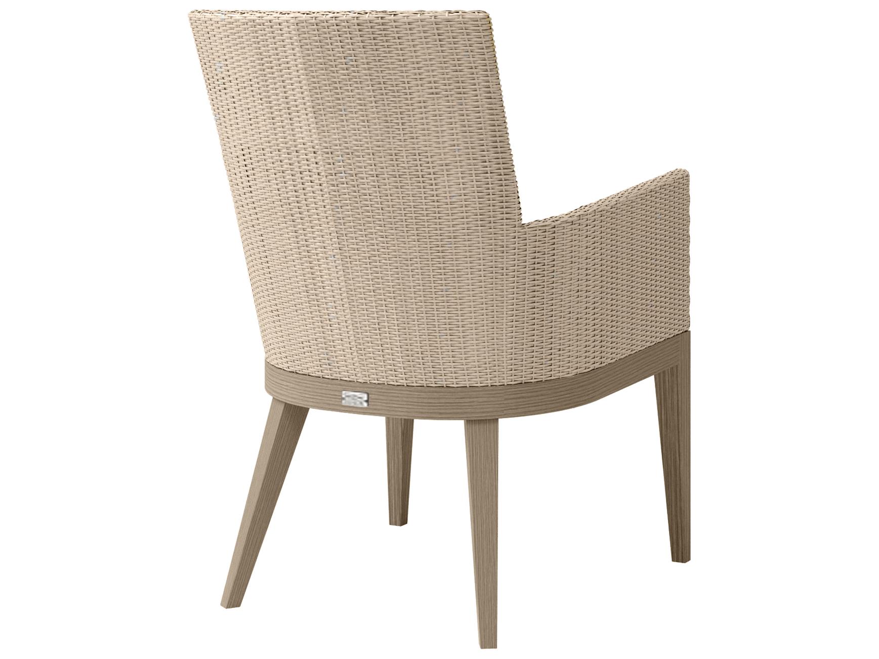 Ebel Siena Wicker Outdoor Patio Dining Arm Chair