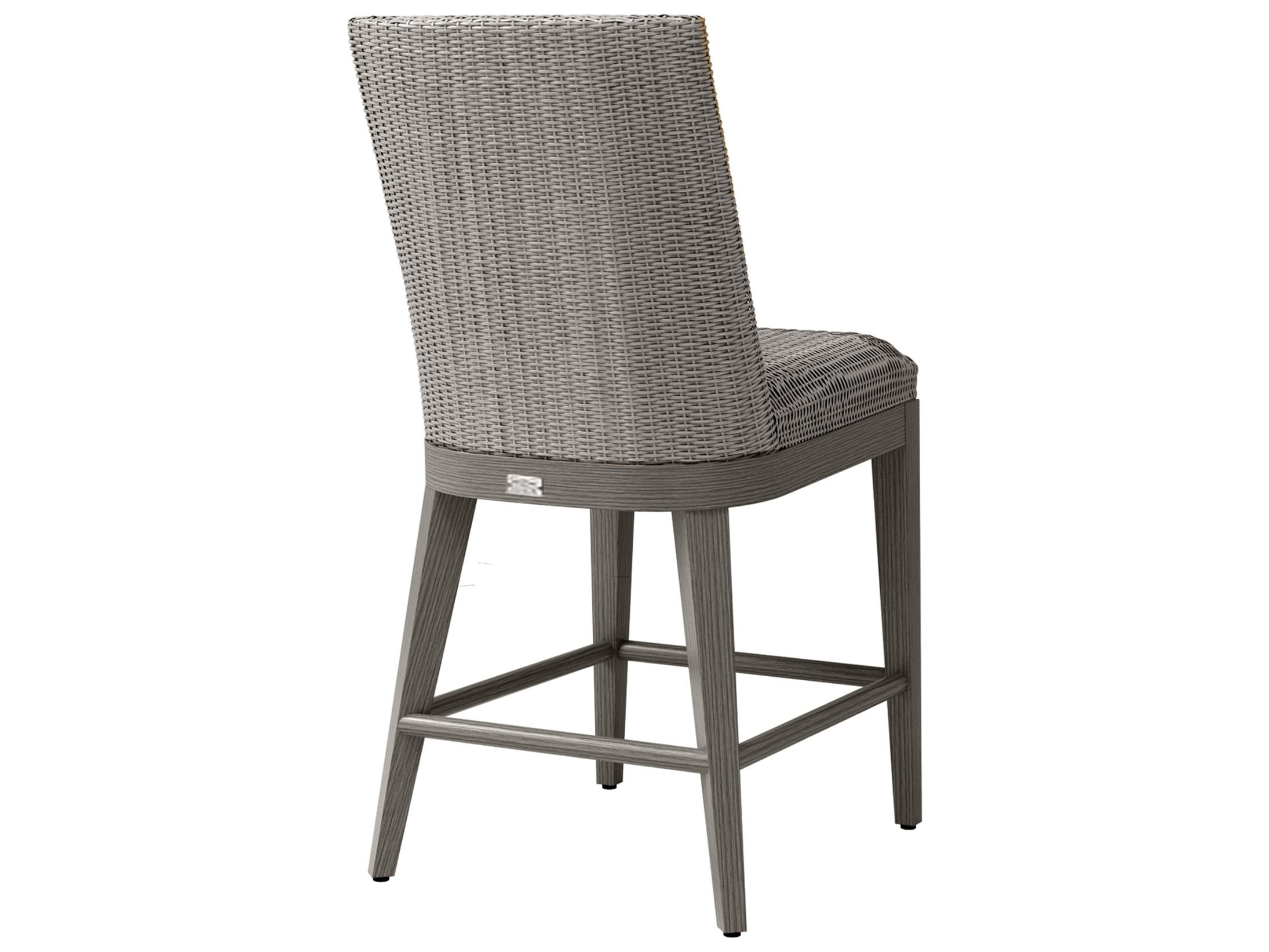 Ebel Siena Wicker Counter Height Armless Stool