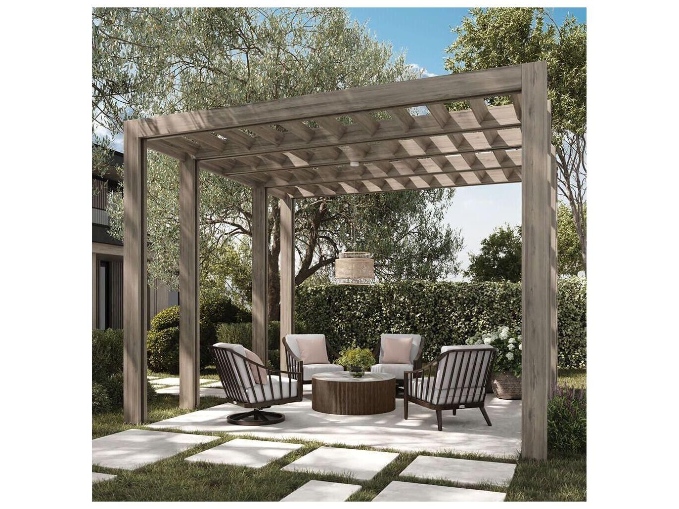 Ebel Palazzo Aluminum Patio Club Swivel Rocker