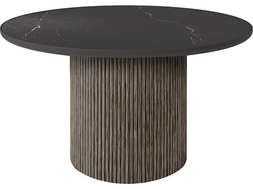 Ebel Hampton Aluminum Timber Round Dining Table Base