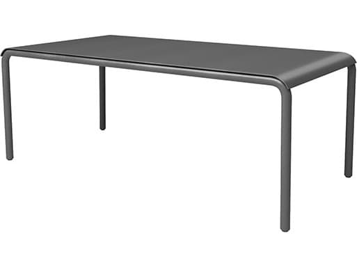Ebel Cabana Aluminum Rectangular Patio Coffee Table