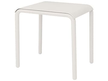 Ebel Cabana Aluminum Rectangular Patio End Table