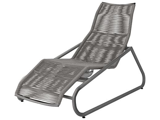 Ebel Cabana Aluminum Wicker Adjustable Comfort Patio Chaise Lounge