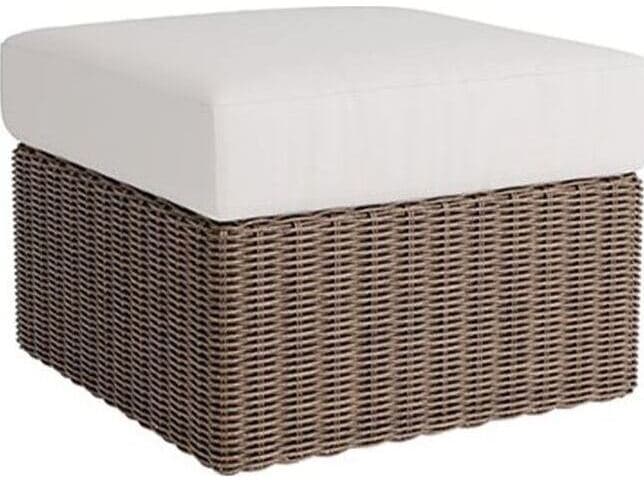 Ebel Boulevard Wicker Ottoman