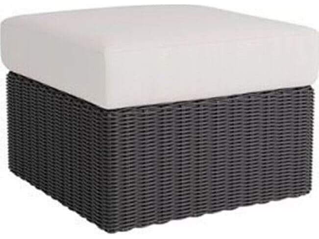 Ebel Boulevard Wicker Ottoman