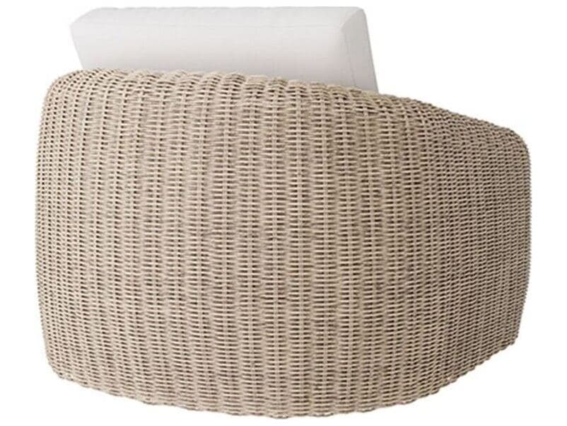 Ebel Boulevard Wicker Club Swivel Glider