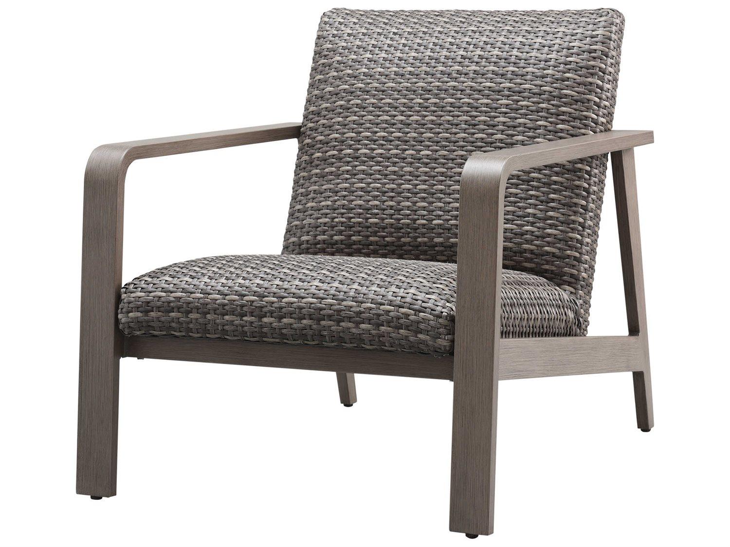 Ebel Canton Padded Wicker Aluminum Outdoor Lounge Chair