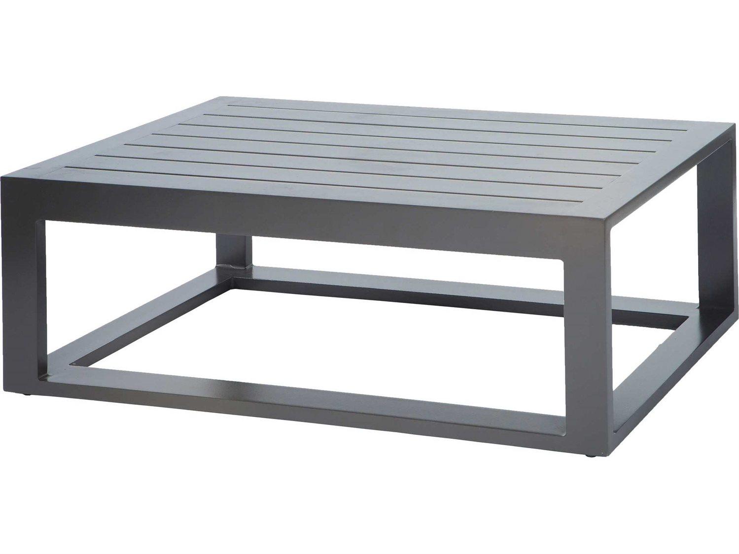 Ebel Palermo Aluminum Rectangular Outdoor Patio Coffee Table