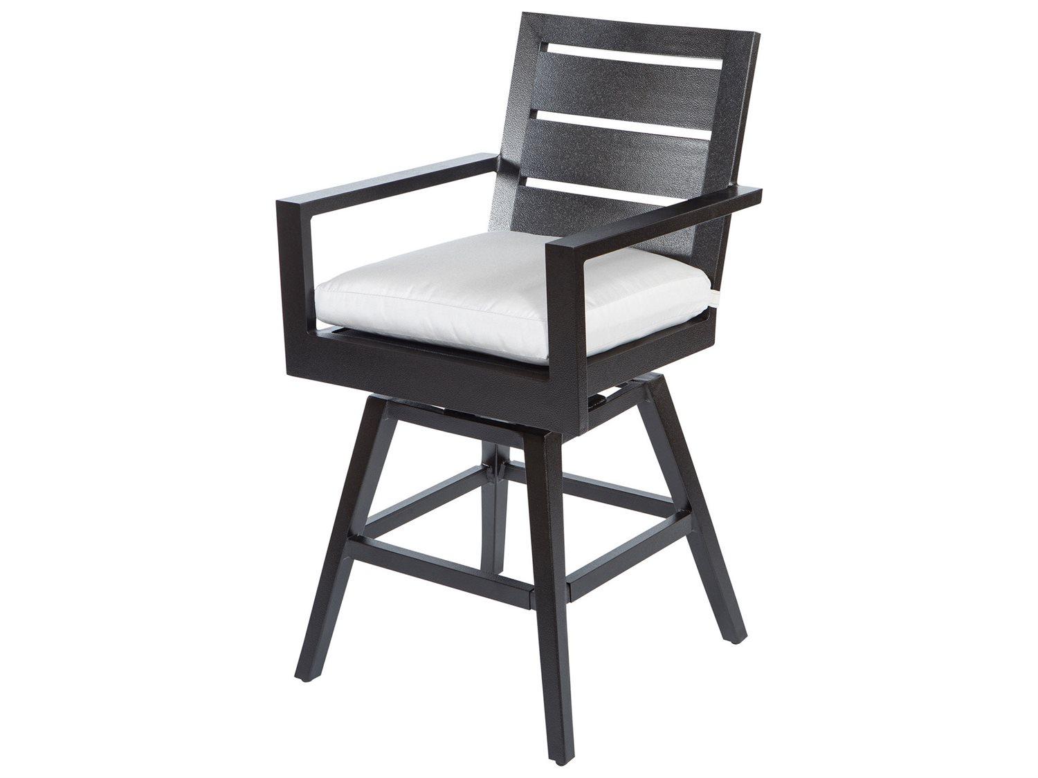 Ebel Palermo Aluminum Counter Height Swivel Stool