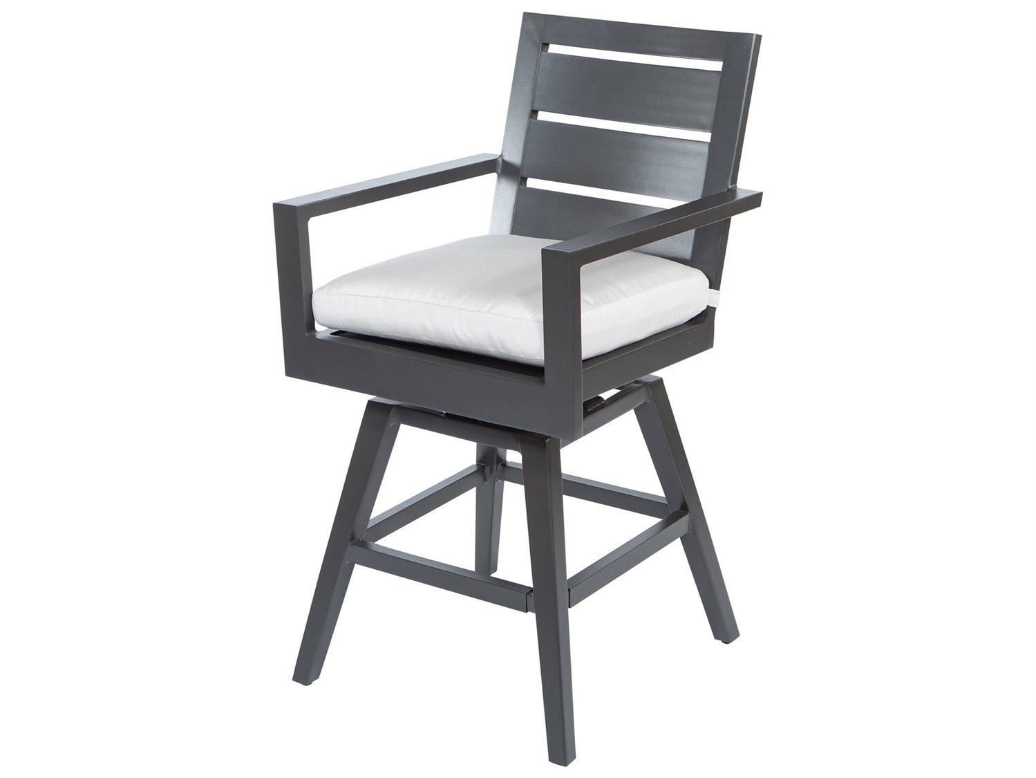 Ebel Palermo Aluminum Counter Height Swivel Stool