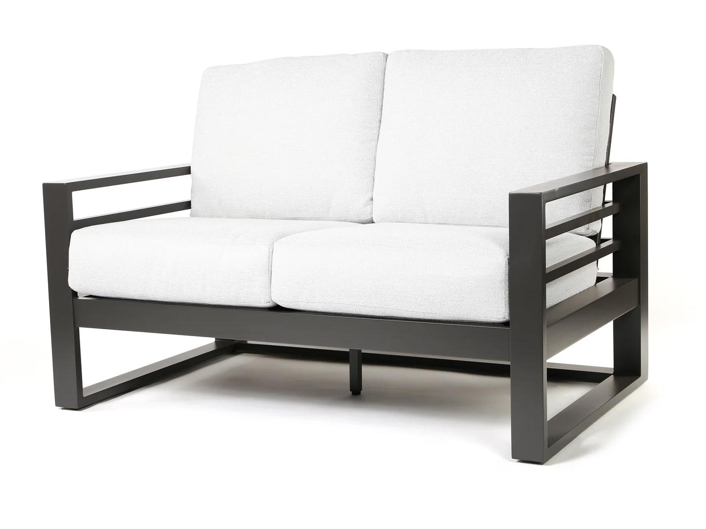 Ebel Palermo Aluminum Outdoor Patio Loveseat