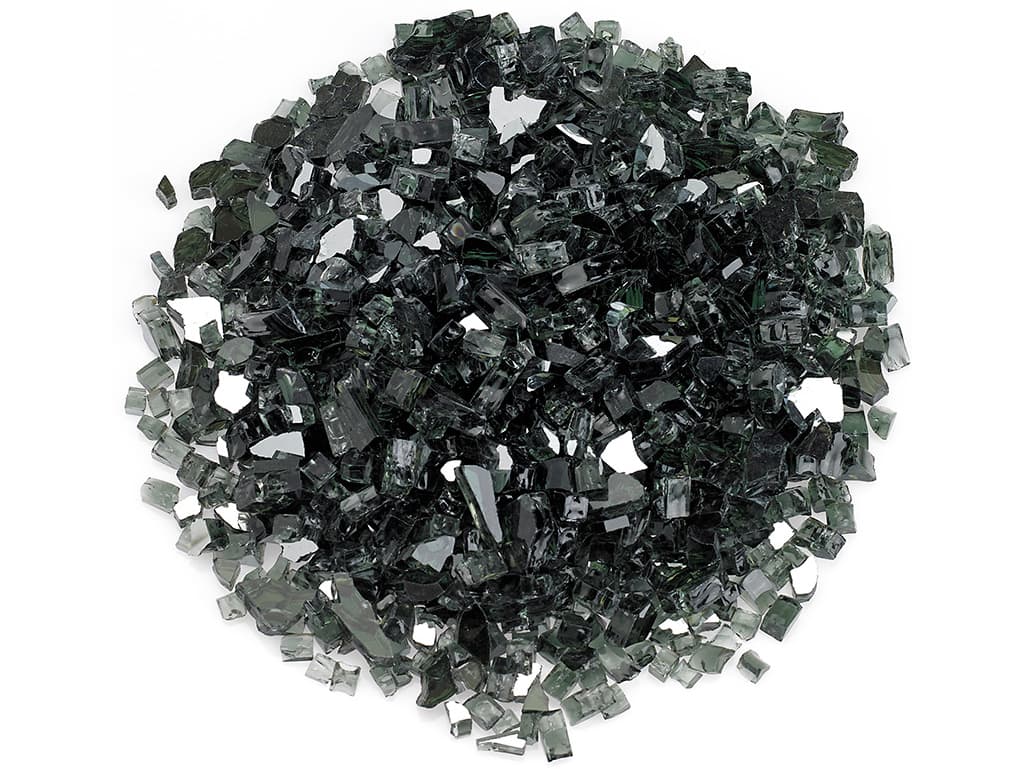 Ebel Black Fire Glass 25 Lb Jar