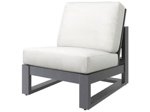 Ebel Palermo Cushion Aluminum High Back Modular Outdoor Patio Lounge Chair