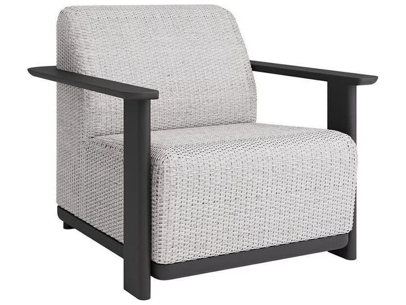 Ebel Corter Aluminum Padded Club Chair