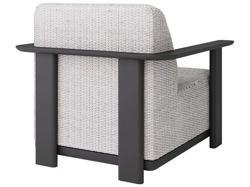 Ebel Corter Aluminum Padded Club Chair