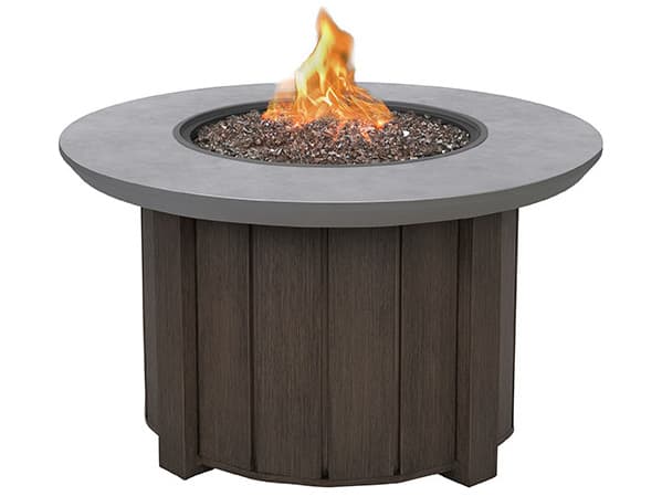 Ebel Trevi Aluminum Round Fire Pit Base