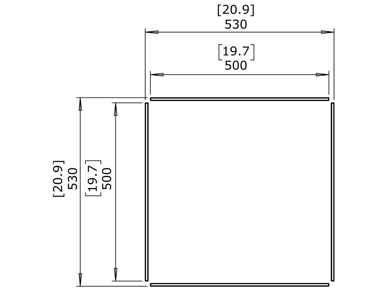 EcoSmart S500 Fire Screen