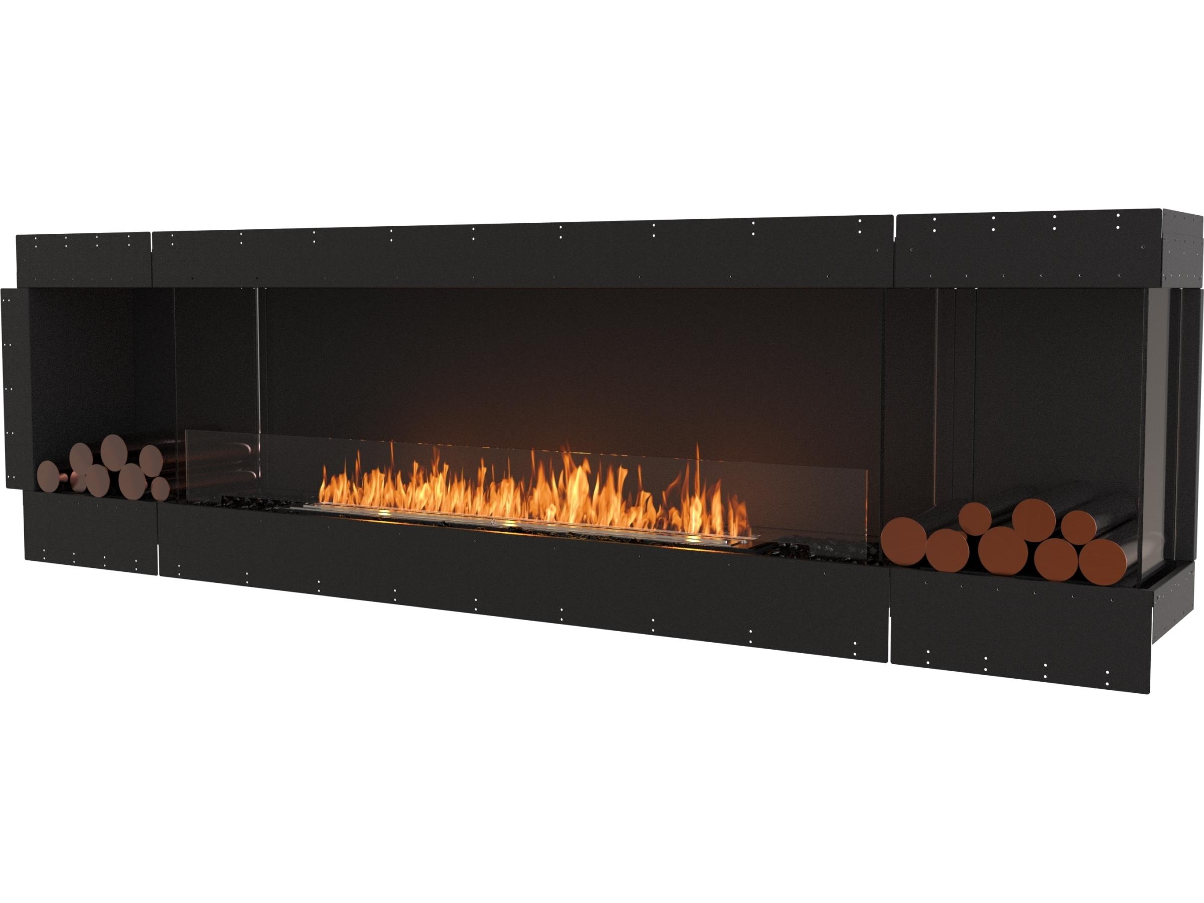 EcoSmart Fire Flex Fireboxes - Right Corner Fireplace