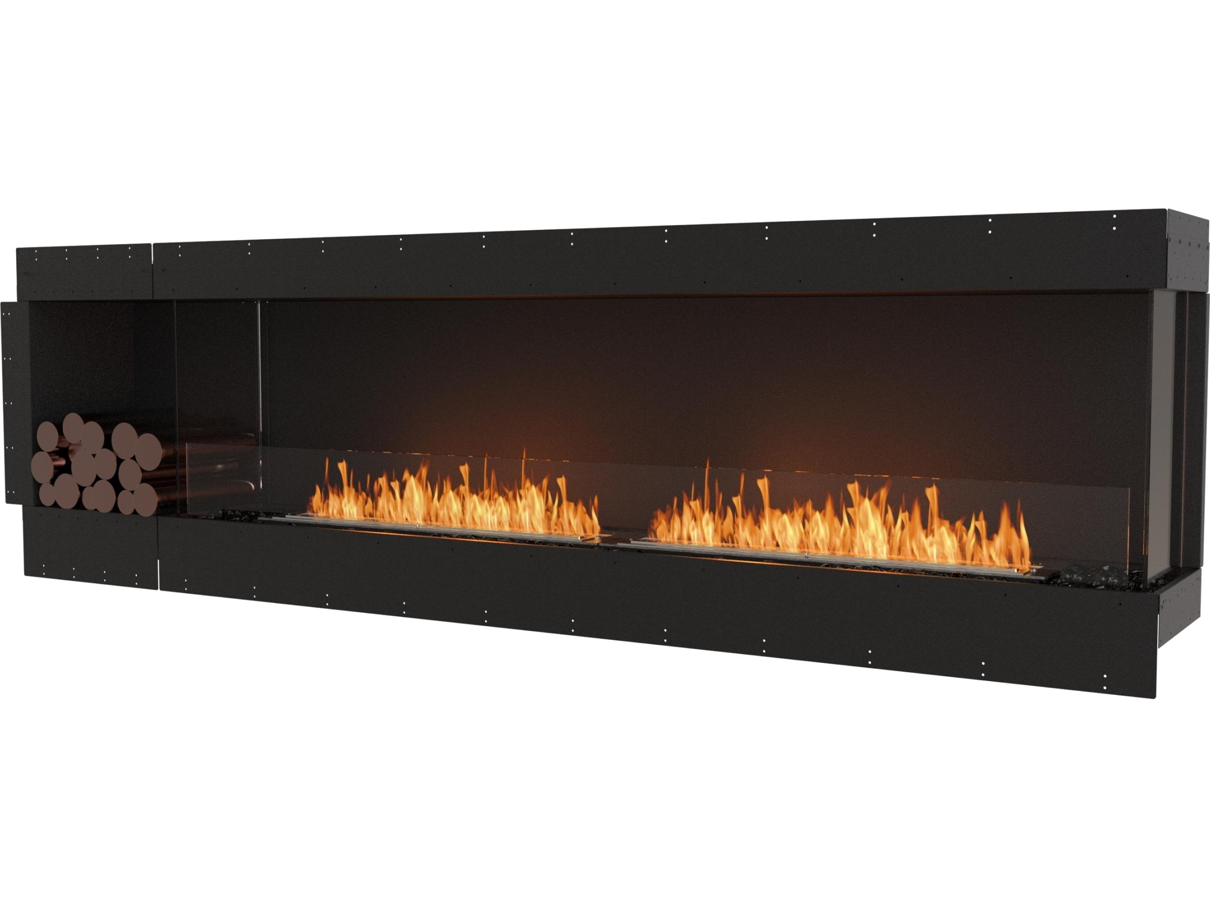 EcoSmart Fire Flex Fireboxes - Right Corner Fireplace