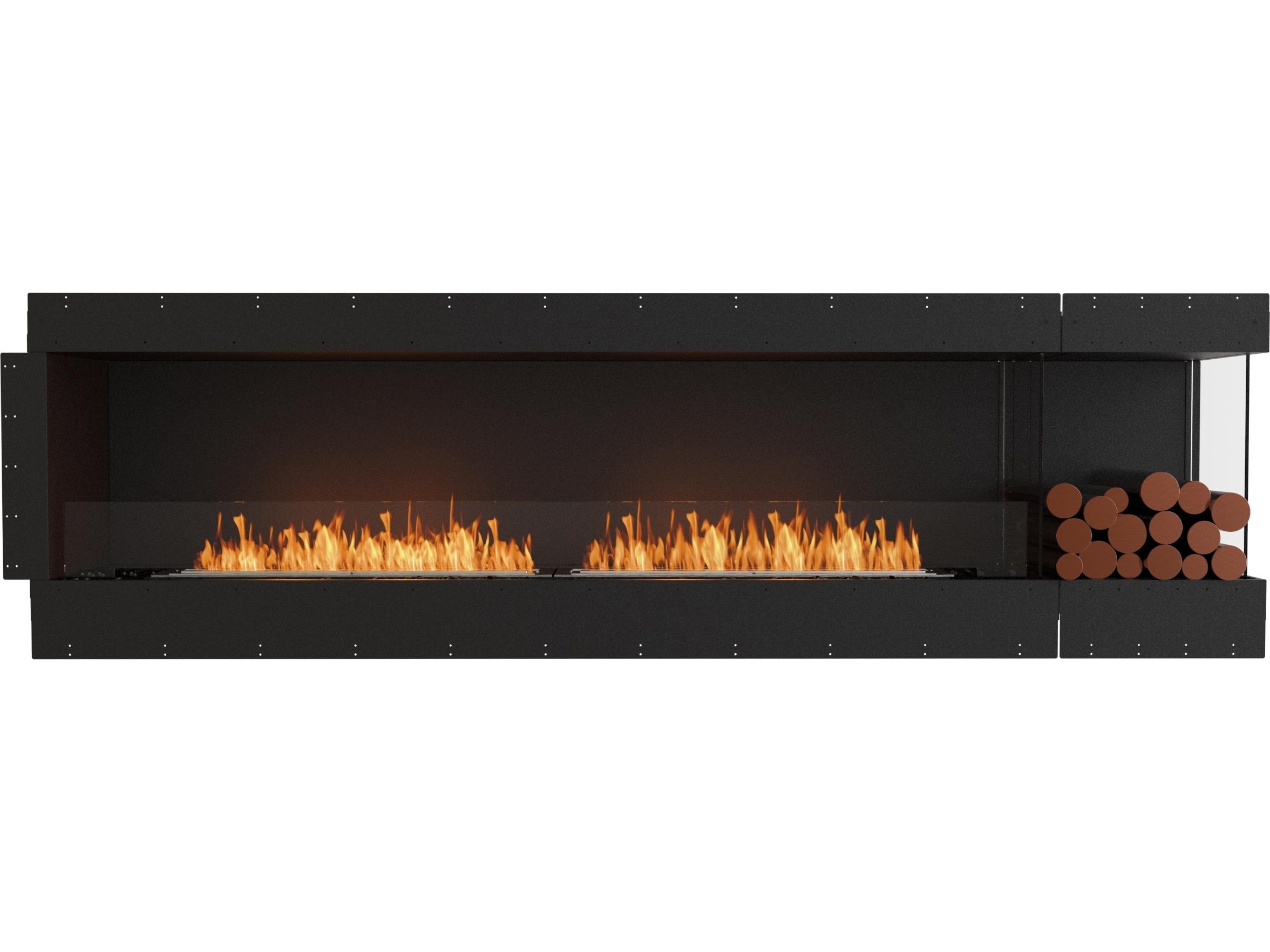 EcoSmart Fire Flex Fireboxes - Right Corner Fireplace