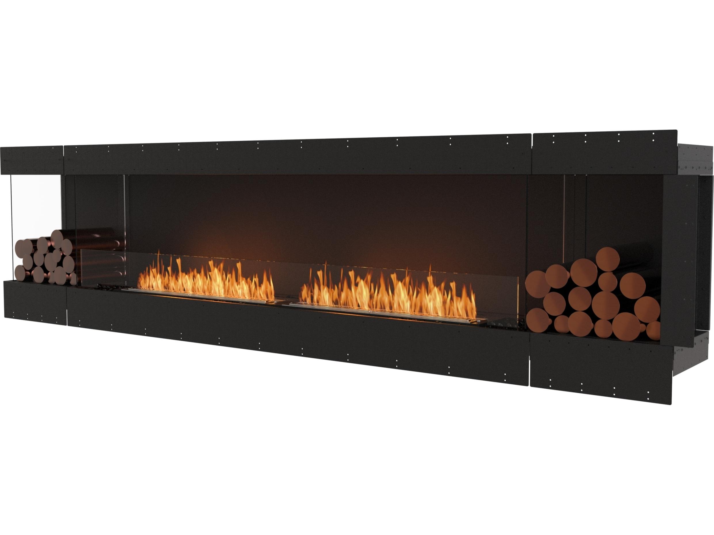 EcoSmart Fire Flex Fireboxes - Left Corner Fireplace