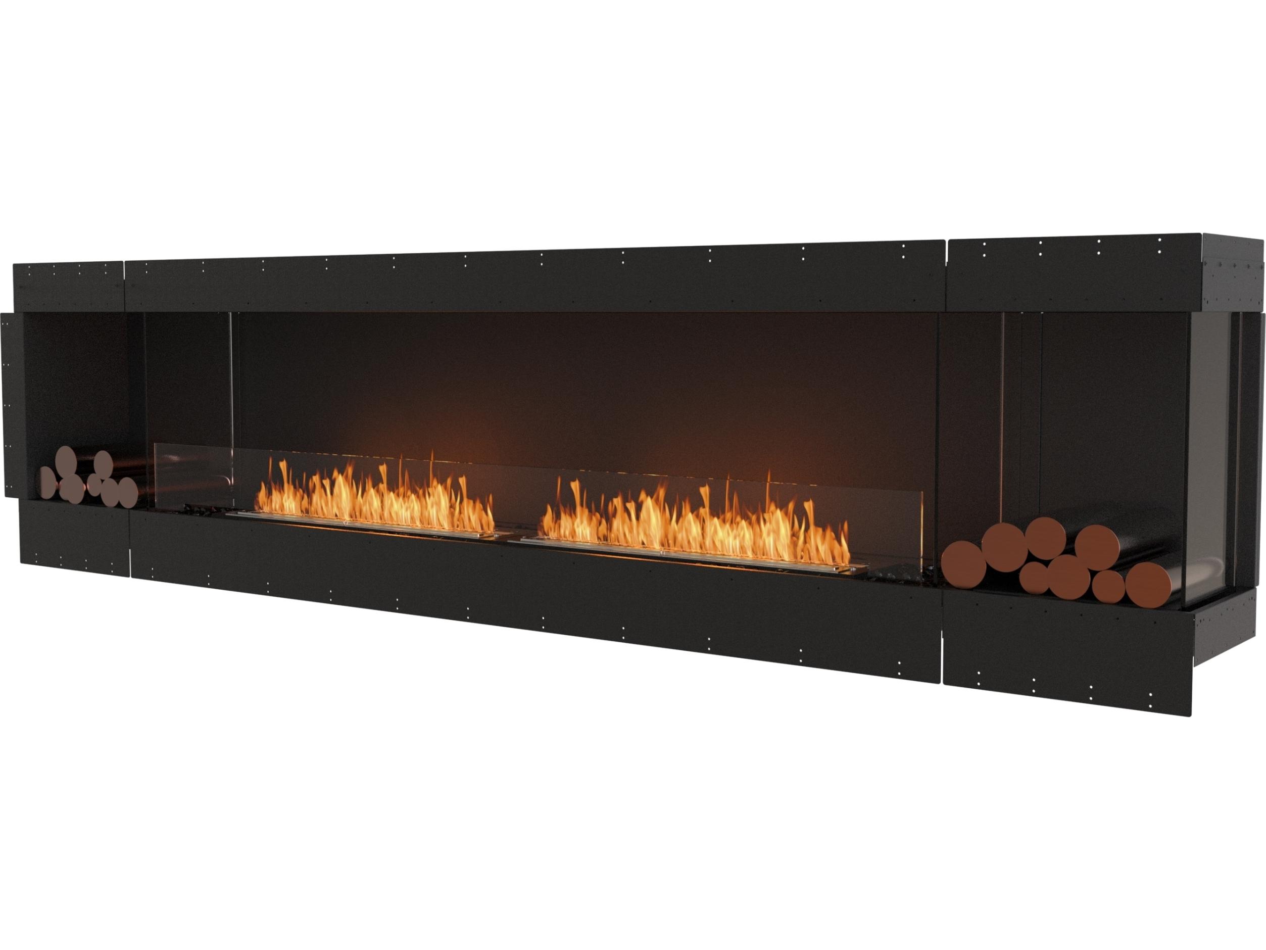 EcoSmart Fire Flex Fireboxes - Right Corner Fireplace