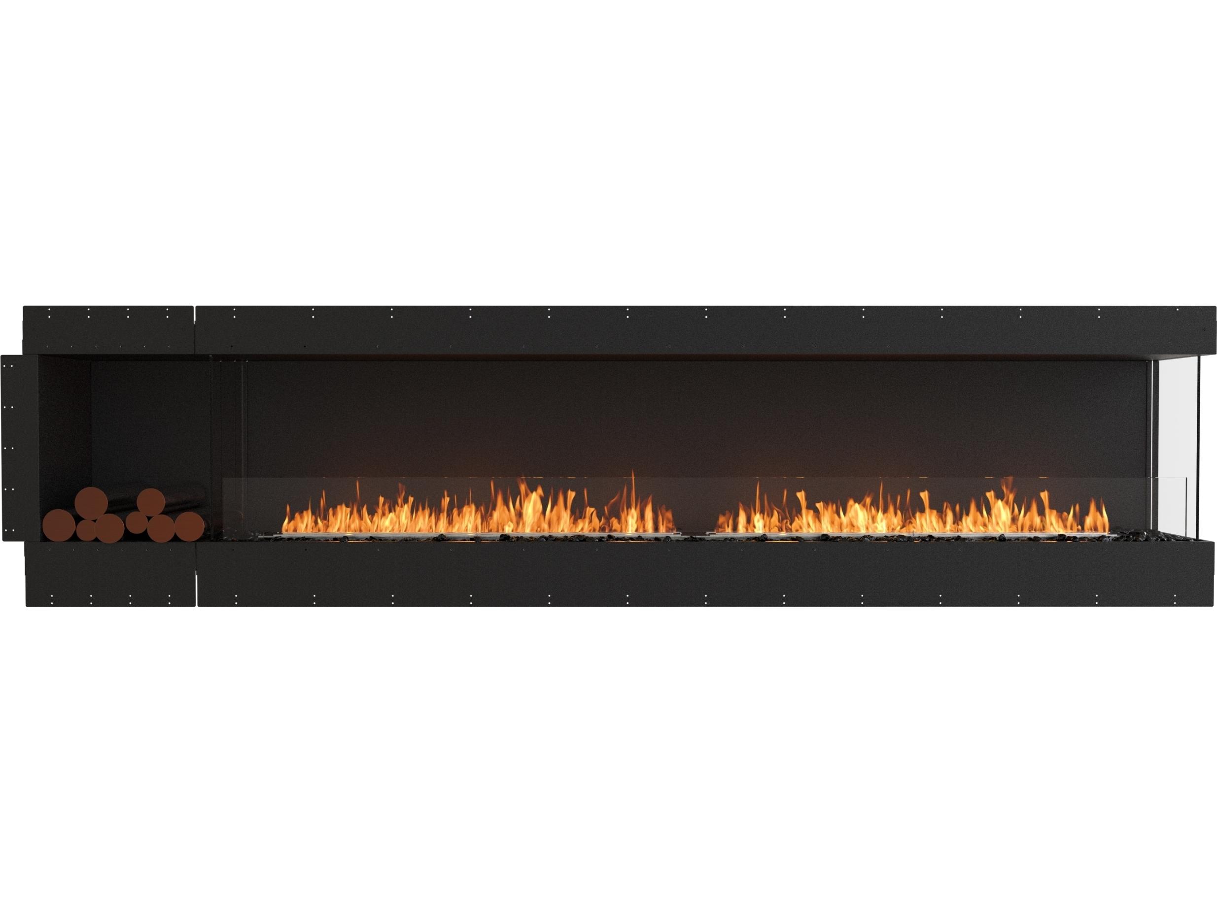 EcoSmart Fire Flex Fireboxes - Right Corner Fireplace
