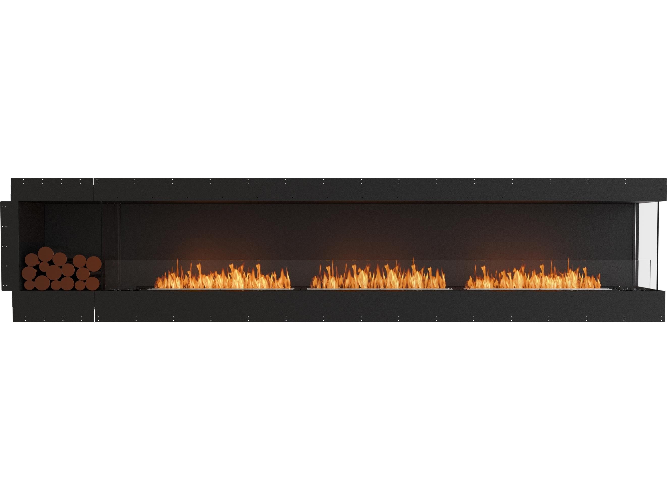EcoSmart Fire Flex Fireboxes - Right Corner Fireplace