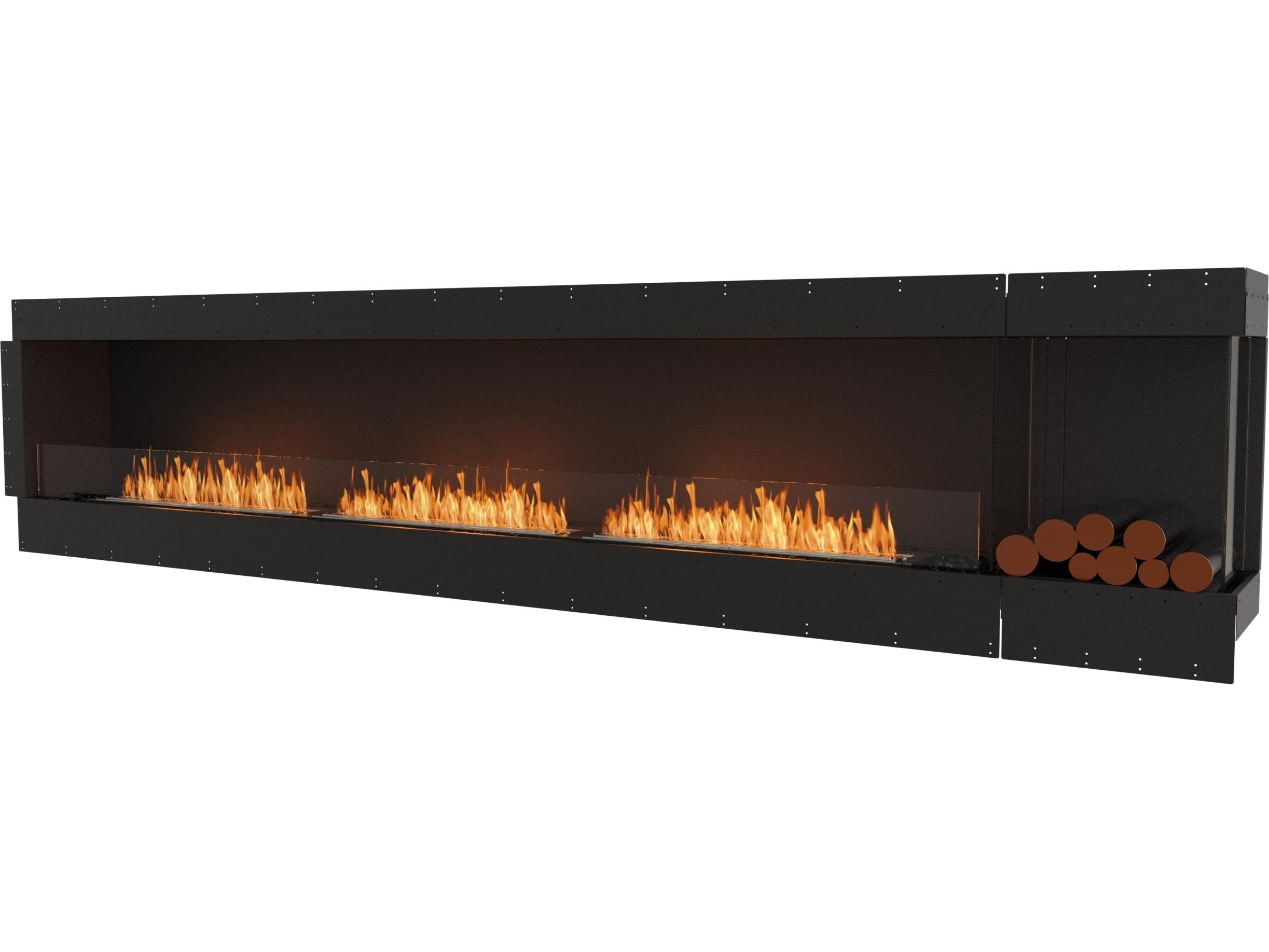 EcoSmart Fire Flex Fireboxes - Right Corner Fireplace