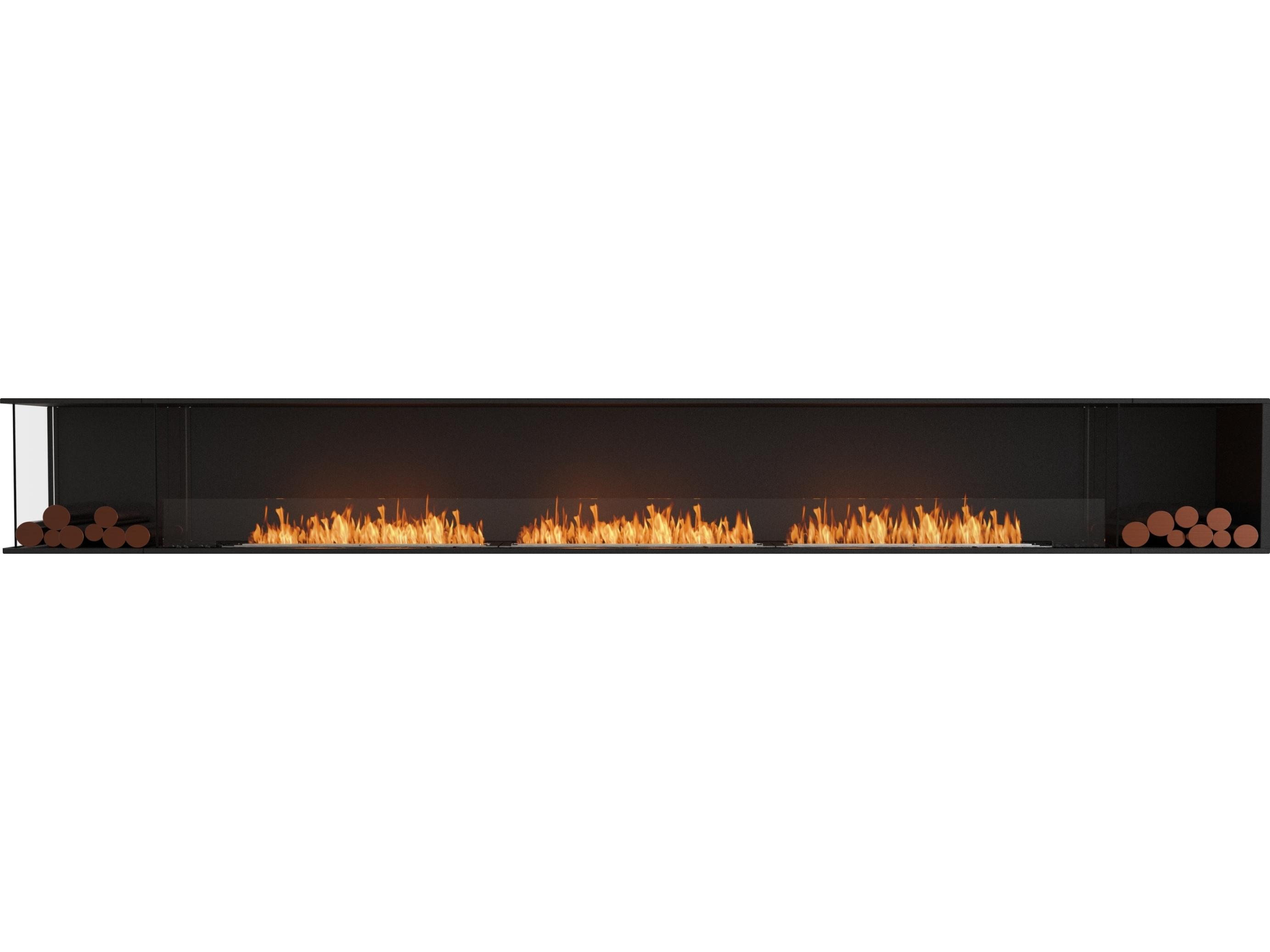 EcoSmart Fire Flex Fireboxes - Left Corner Fireplace