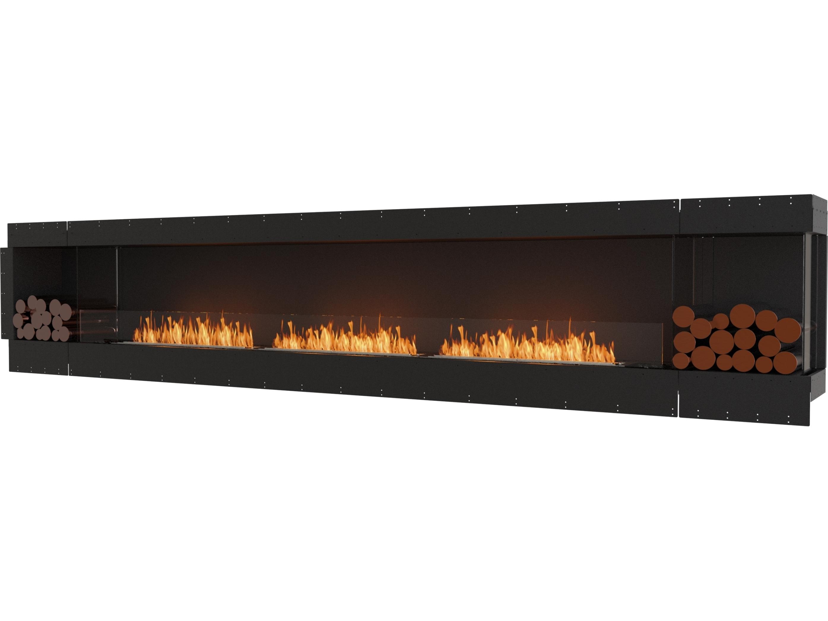 EcoSmart Fire Flex Fireboxes - Right Corner Fireplace