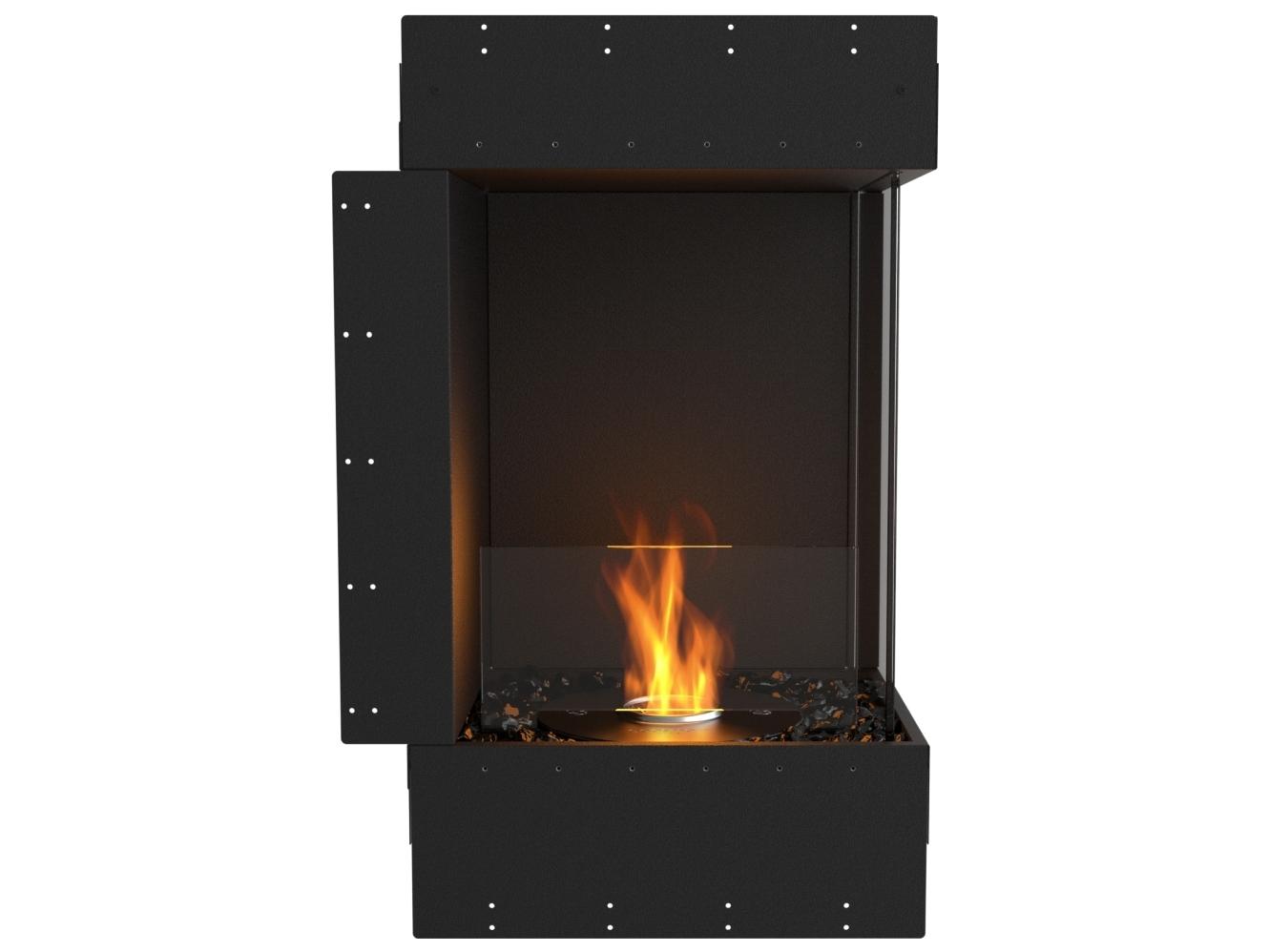 EcoSmart Fire Flex Fireboxes - Right Corner Fireplace