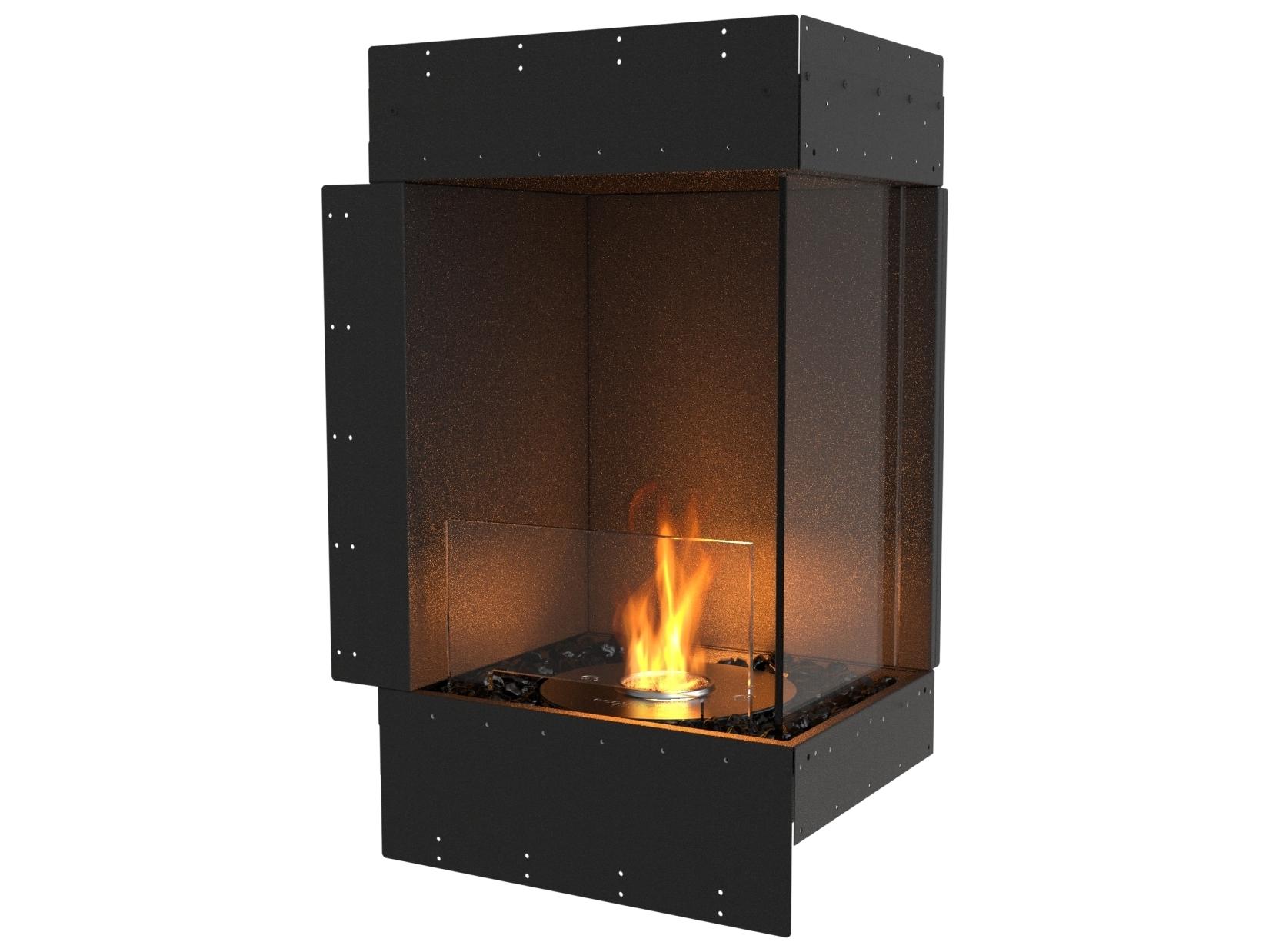 EcoSmart Fire Flex Fireboxes - Right Corner Fireplace