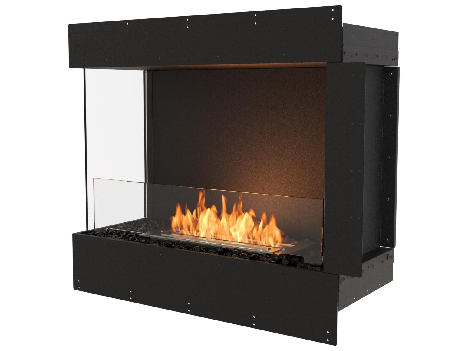 EcoSmart Fire Flex Fireboxes - Left Corner Fireplace