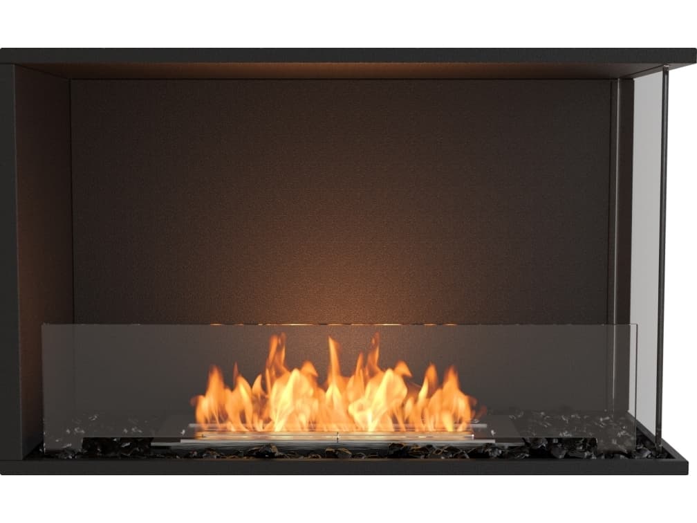 EcoSmart Fire Flex Fireboxes - Right Corner Fireplace
