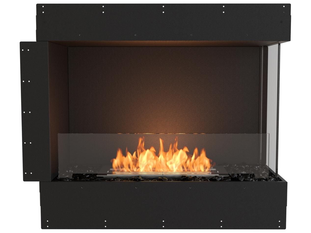 EcoSmart Fire Flex Fireboxes - Right Corner Fireplace