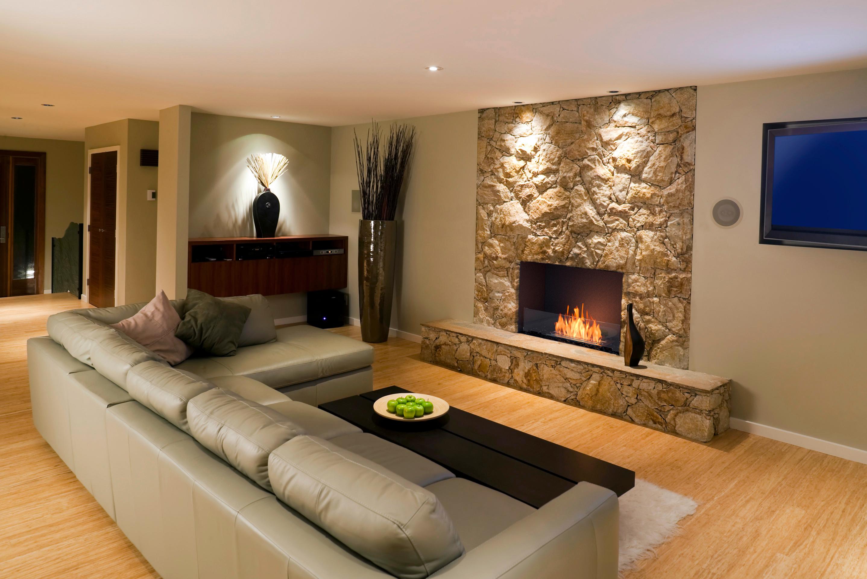 EcoSmart Fire Flex Fireboxes - Single Sided Fireplace