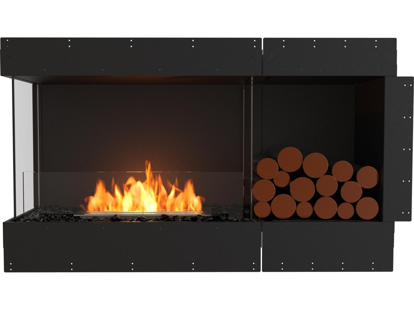 EcoSmart Fire Flex Fireboxes - Left Corner Fireplace