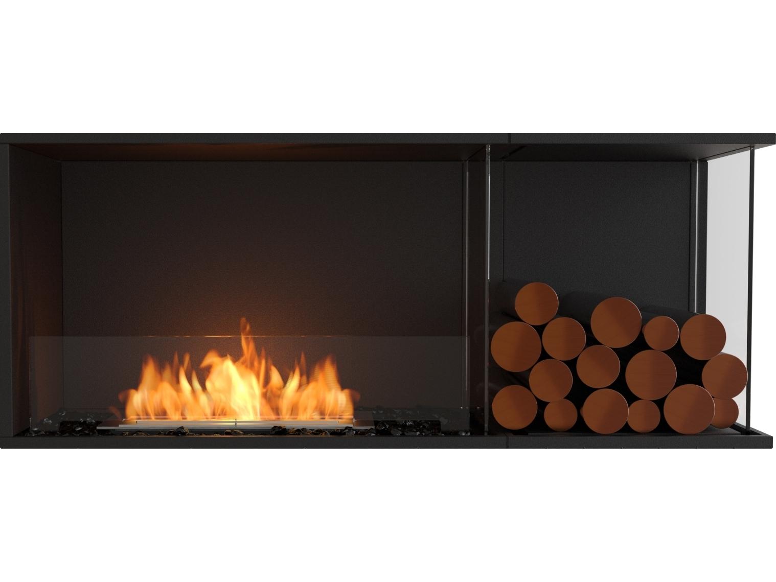 EcoSmart Fire Flex Fireboxes - Right Corner Fireplace