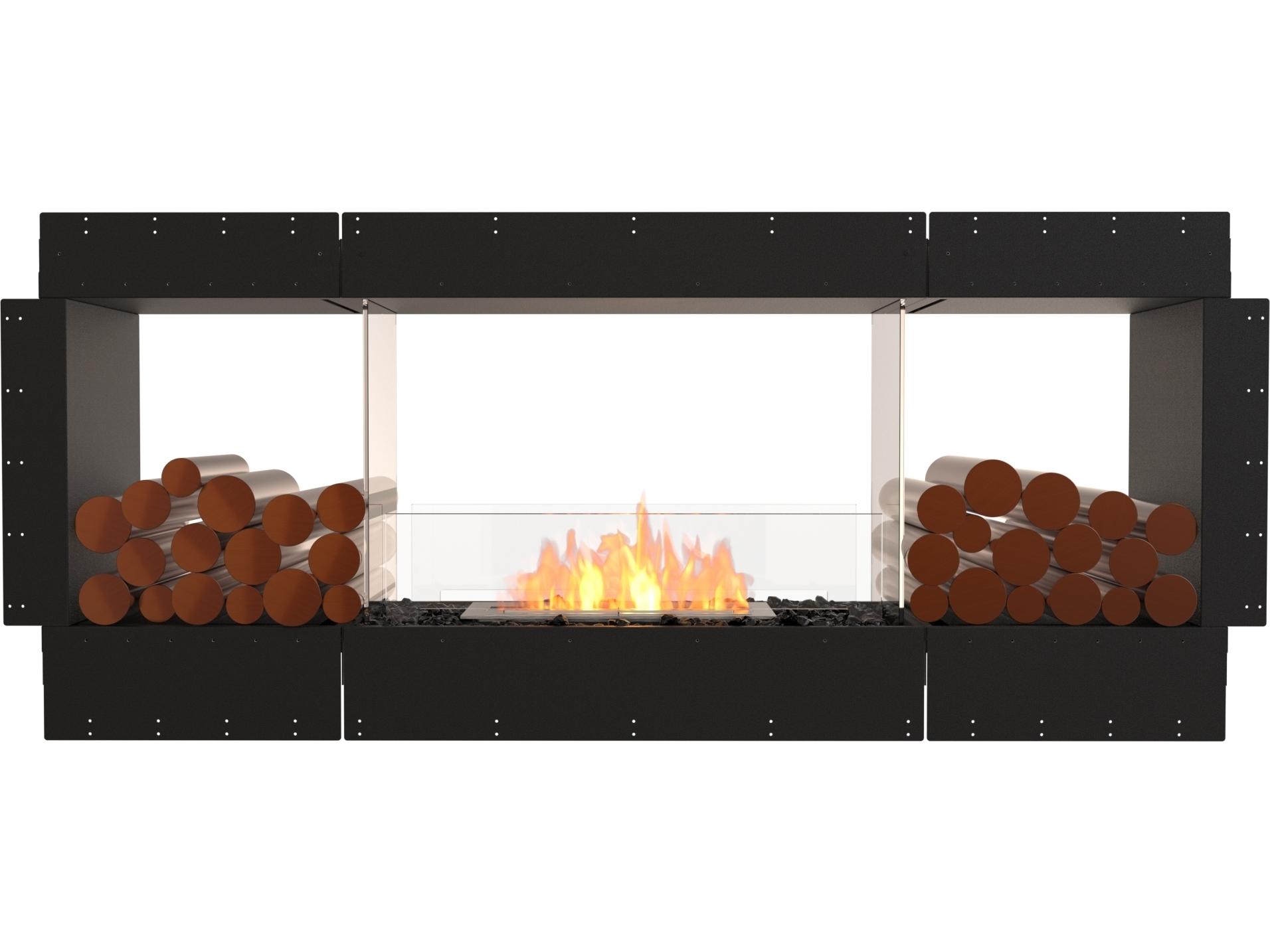 EcoSmart Fire Flex Fireboxes - Double Sided Fireplace
