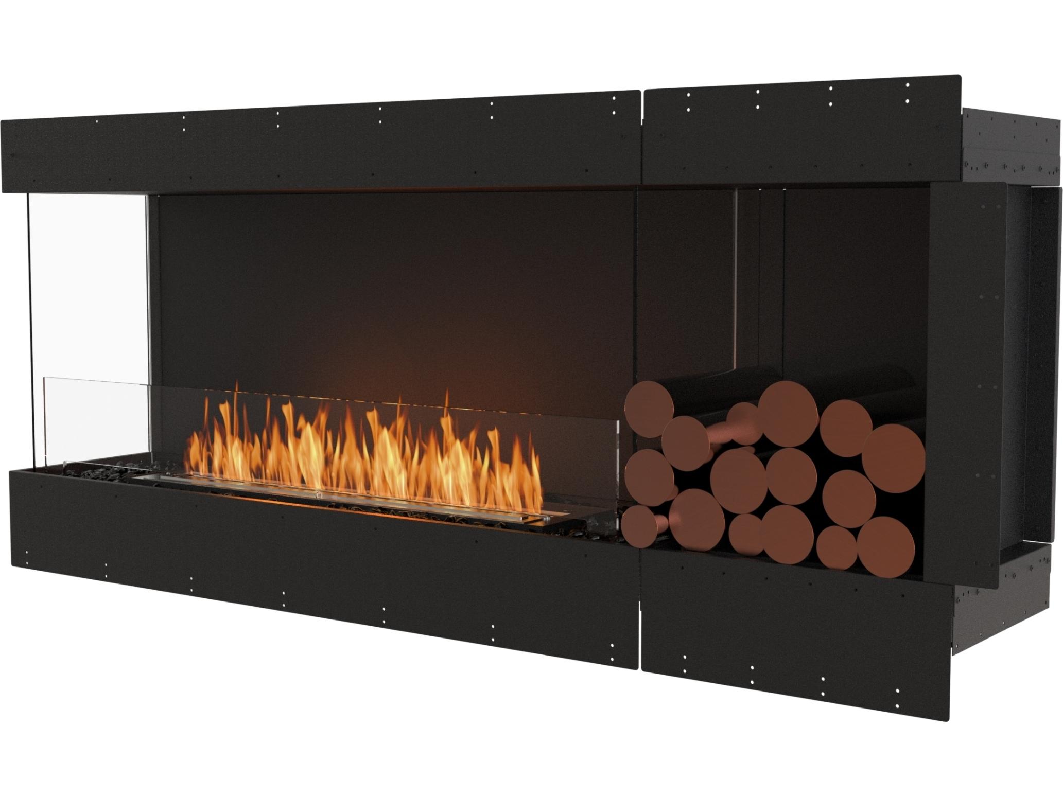 EcoSmart Fire Flex Fireboxes - Left Corner Fireplace