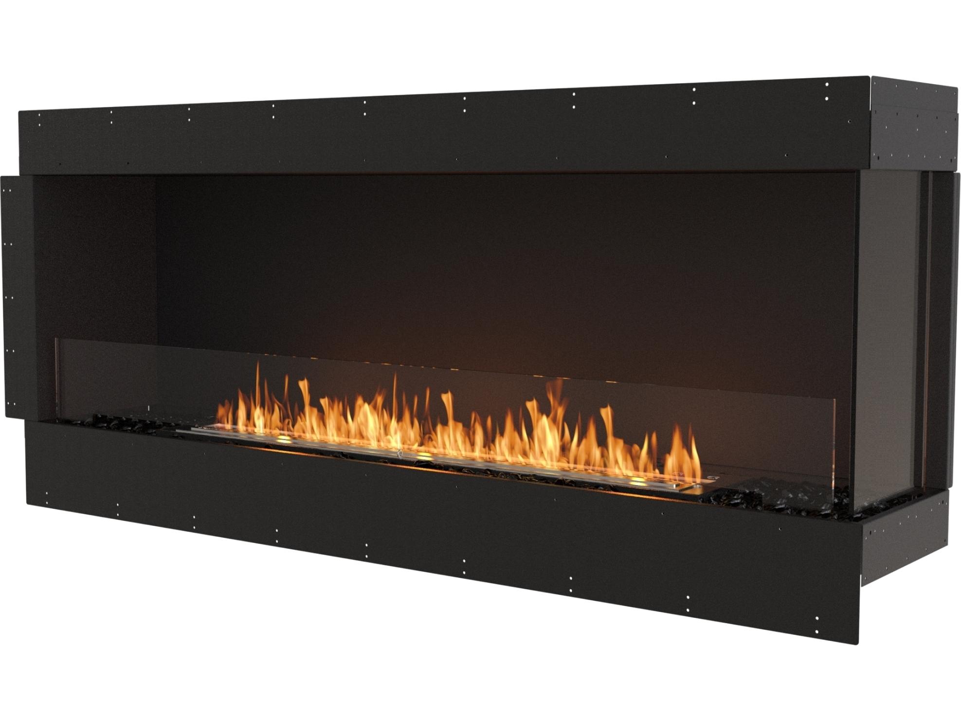 EcoSmart Fire Flex Fireboxes - Right Corner Fireplace