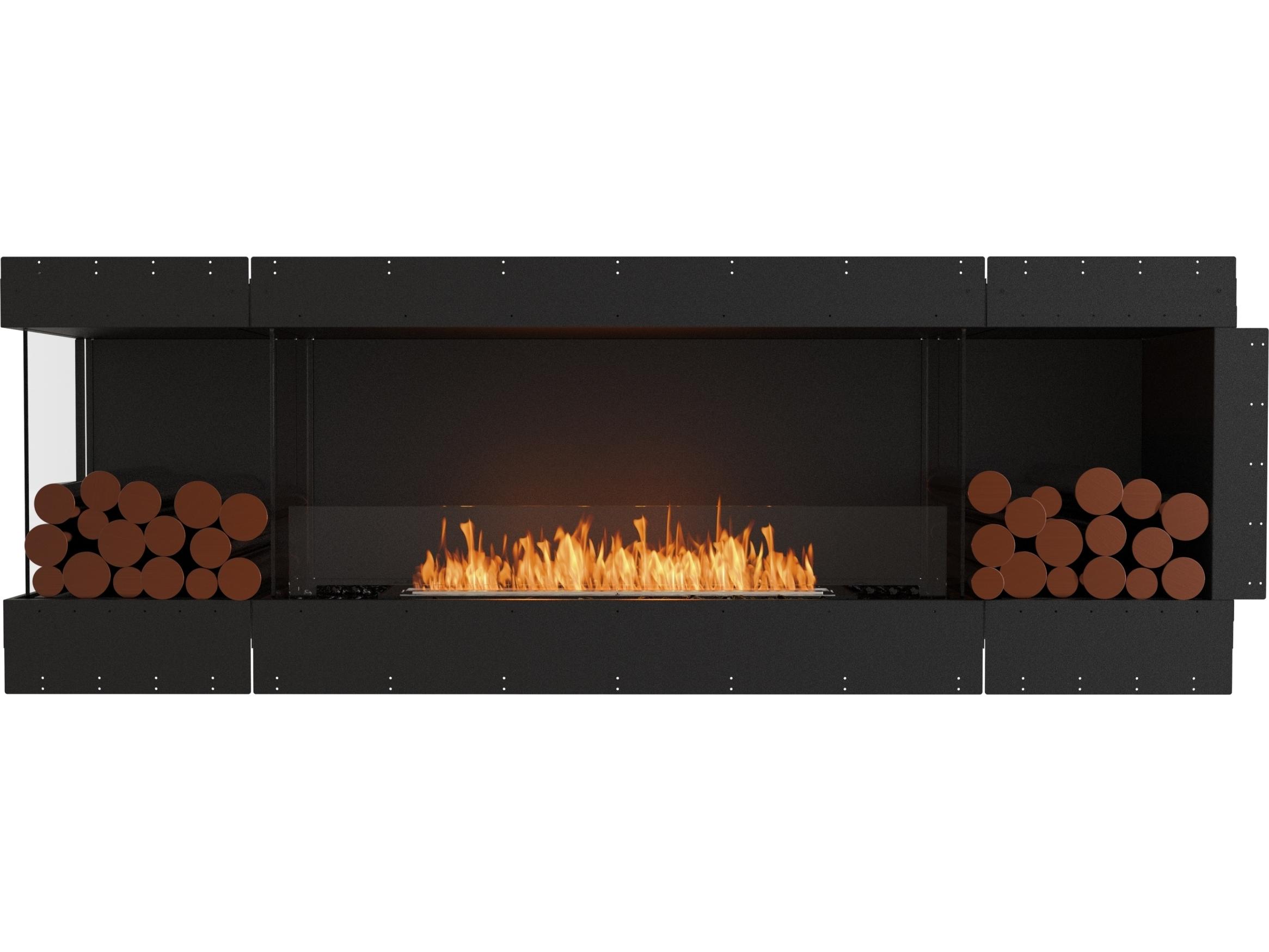 EcoSmart Fire Flex Fireboxes - Left Corner Fireplace