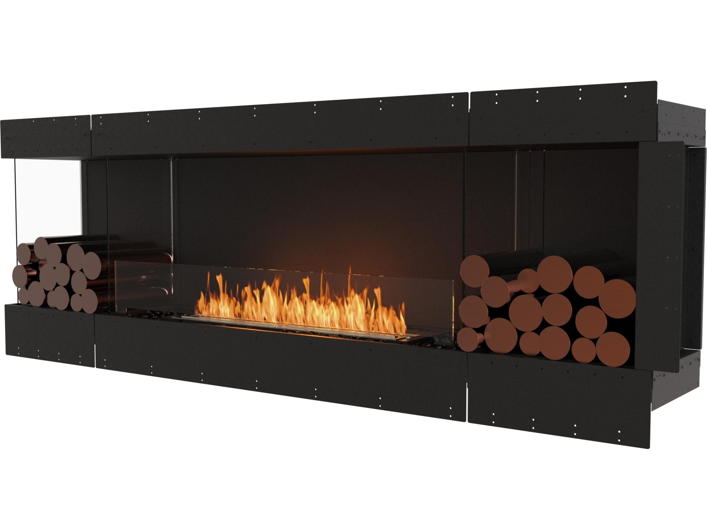 EcoSmart Fire Flex Fireboxes - Left Corner Fireplace