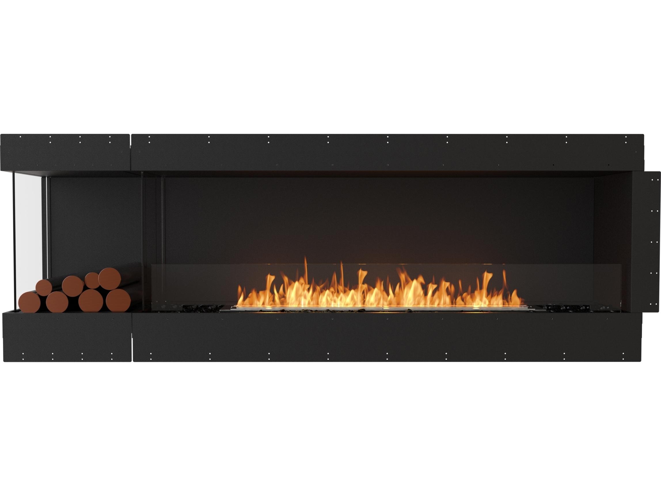 EcoSmart Fire Flex Fireboxes - Left Corner Fireplace