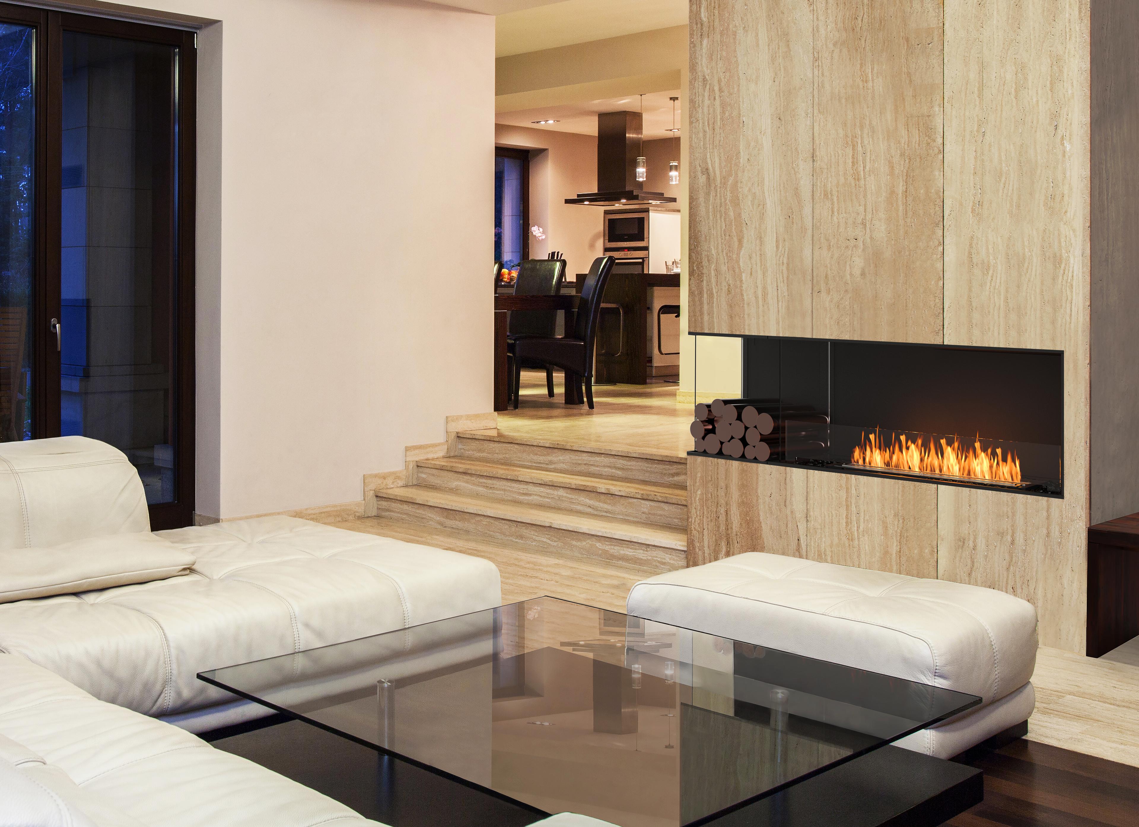 EcoSmart Fire Flex Fireboxes - Left Corner Fireplace