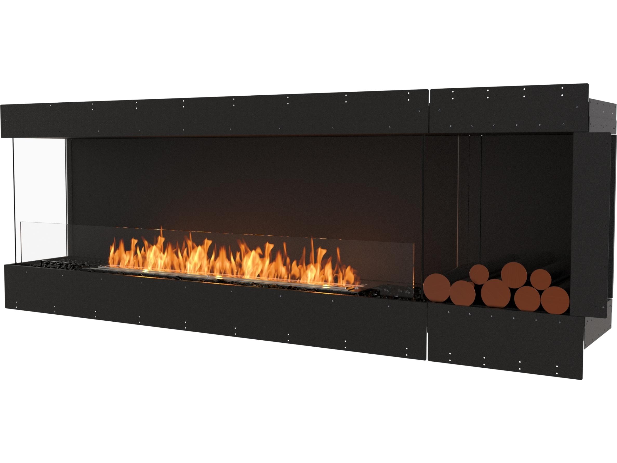 EcoSmart Fire Flex Fireboxes - Left Corner Fireplace