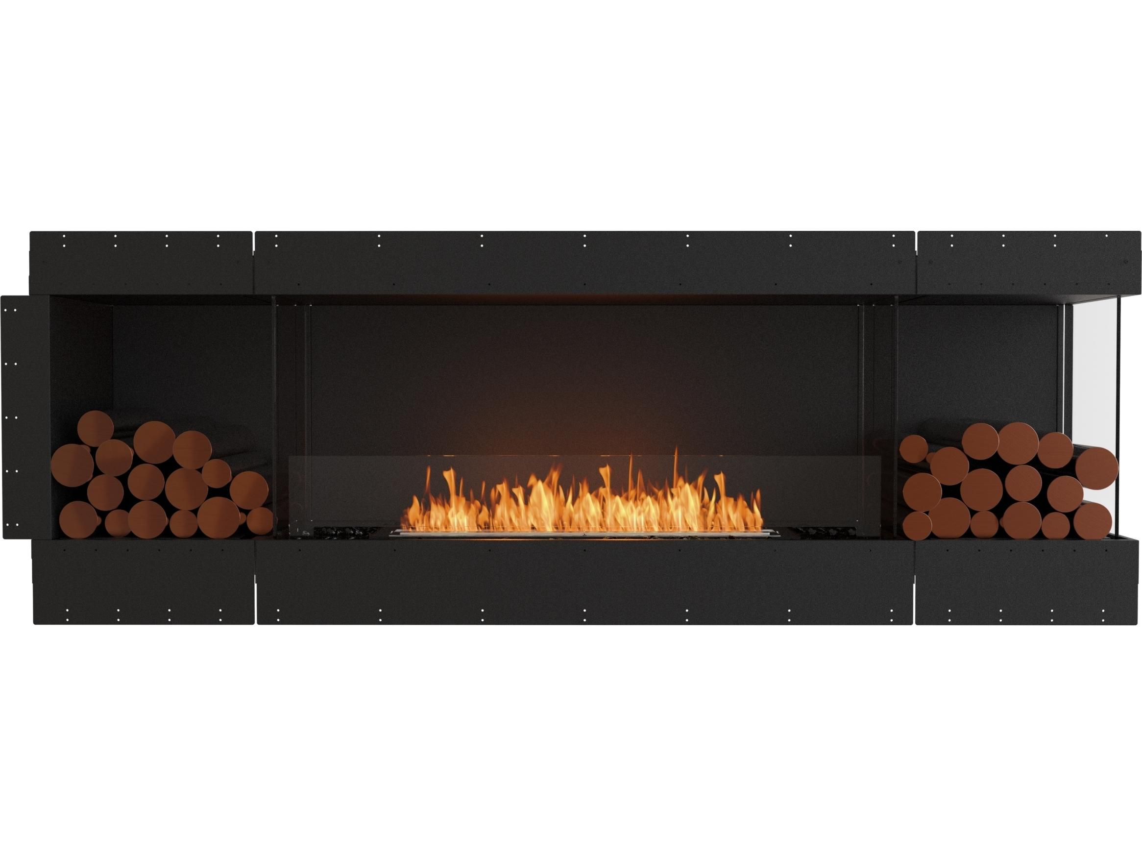EcoSmart Fire Flex Fireboxes - Right Corner Fireplace