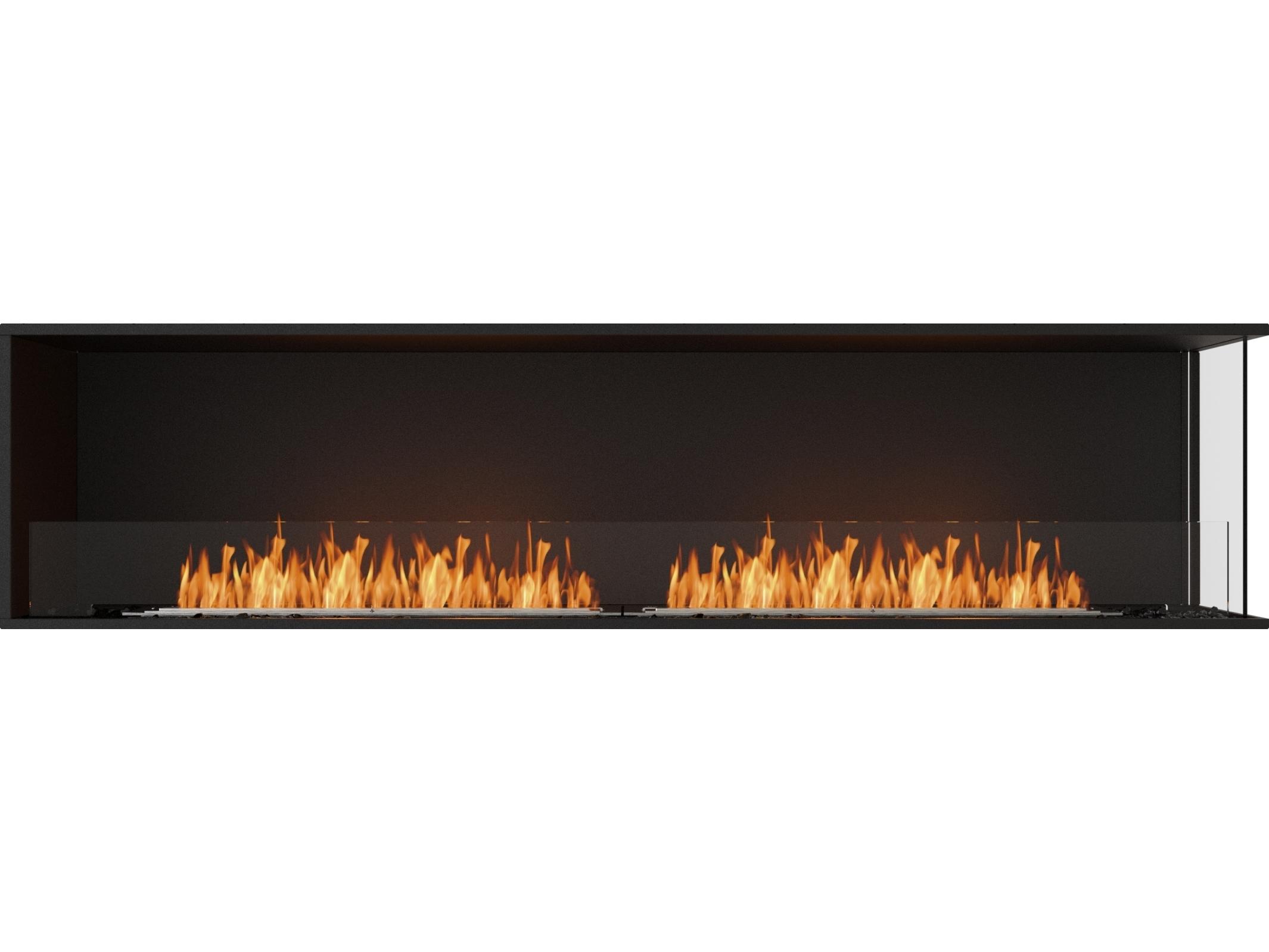 EcoSmart Fire Flex Fireboxes - Right Corner Fireplace