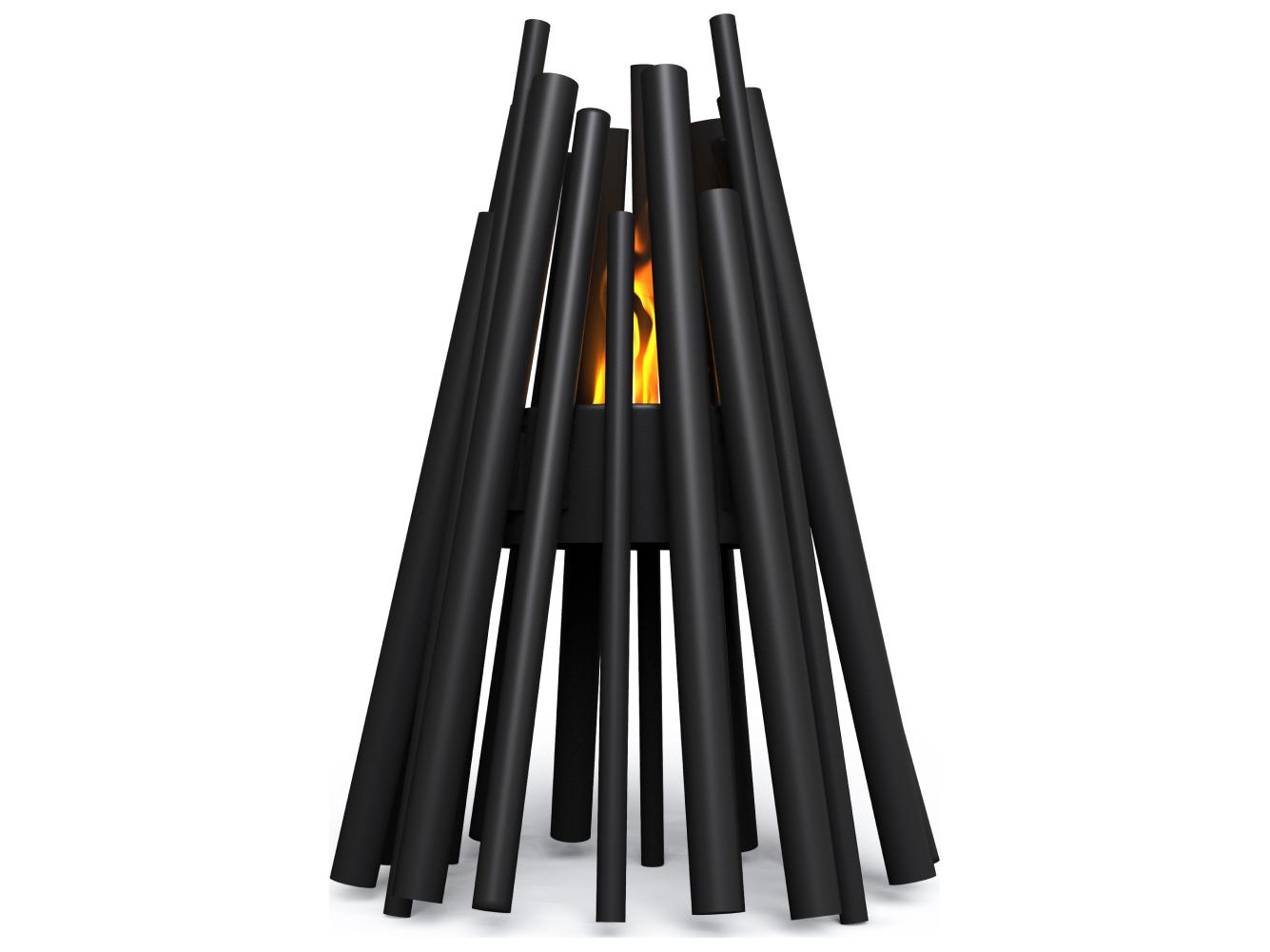 EcoSmart Fire Stix Black 31 Inches Portable AB8 Ethanol Burner Black